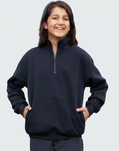 Winning Spirit Kids Half Zip Collar Fleece FL02Y Winning Spirit